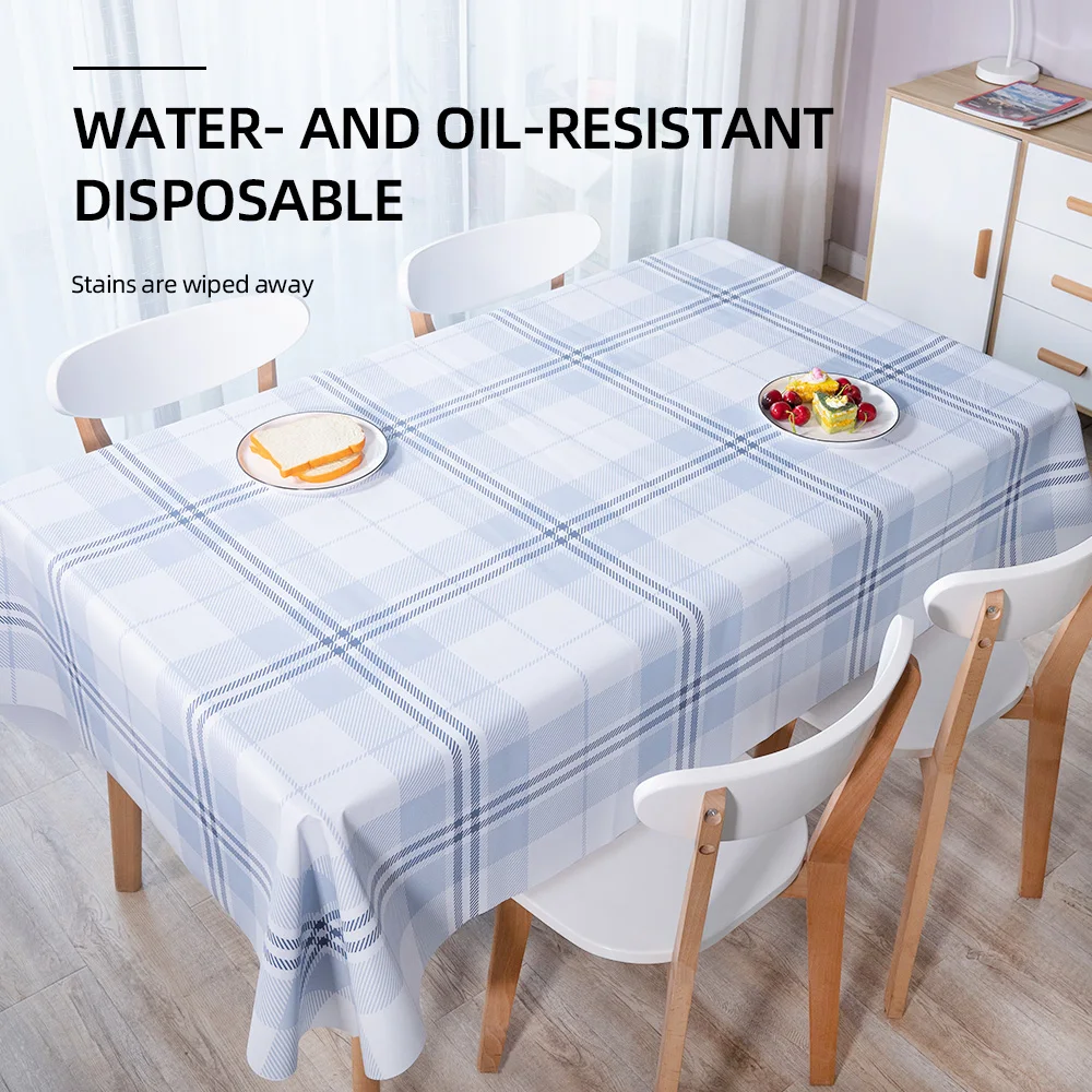 Декоративная скатерть прямоугольные скатерти для обеденного стола из ПВХ