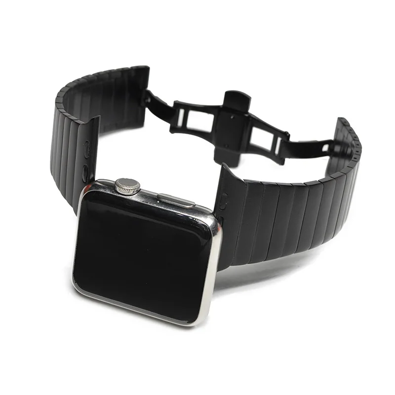Ремешок из нержавеющей стали для Apple Watch 40 мм 38 ремешок Iwatch 5 3 4 44 42 | Наручные часы