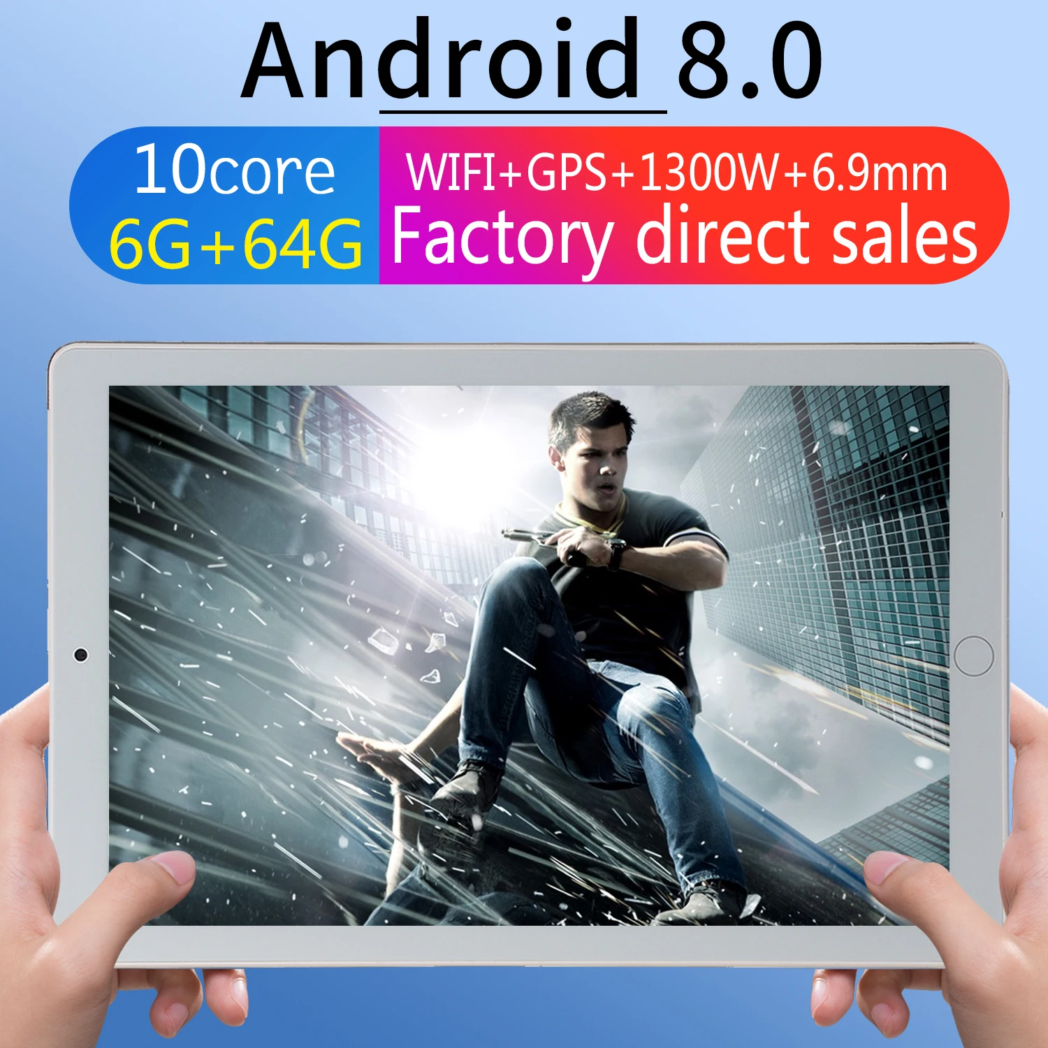 

Планшет для ноутбука, 10,1 дюйма, аккумулятор 8800 мАч, камера 13 МП, Wi-Fi, GPS, 10 ядер, Google Play, WPS, офисный планшет с клавиатурой