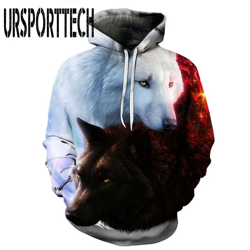 picture color URSPORTTECH популярные модные повседневные мужские и женские 3D толстовки с принтом молочного космоса галактика толстовки с капюшоном унисекс Топы оптом размера плюс - Цвет: picture color
