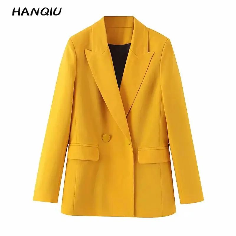 2019 Блейзер женские блейзеры и куртки Осенняя Корейская одежда карманное
