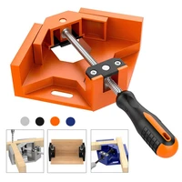 90 degree quick release corner clamp right angle welding woodworking photo frame clamping tool