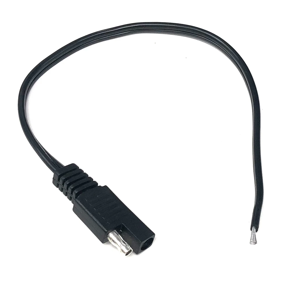 Автомобильный Удлинительный кабель SAE Power 10 шт. 18awg 30 см 2 штыря с разъемом