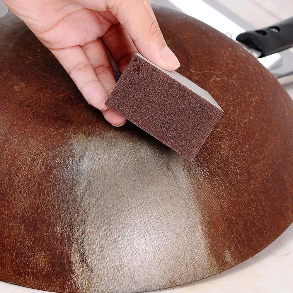 

Eraser For Removing Rust Cleaning Cotton Emery Sponge Melamine Sponge Kitchen Supplies Descaling Clean