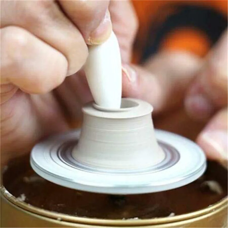 

Mini Pottery Wheel Machine, 1500RPM Mini Pottery Machine Electric Pottery Wheel DIY Clay Tool with Tray for Adults Kids Art