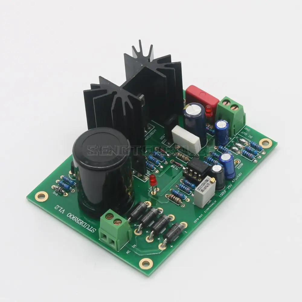 Контрольная мощность stider900 LM317 регулятор + 5A выпрямитель на 15034 выход двойной op AMP
