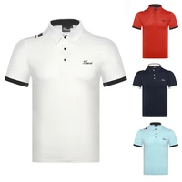 new golf clothes mens outdoor sports mens polo shirt moisture absorption golf wear shirts