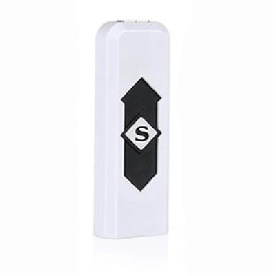 Color1 Ветрозащитный хороший подарок бездымный беспламенный usb зарядка Зажигалка для сигарет электронные зажигалки аксессуары для курения 1 шт - Цвет: Color1