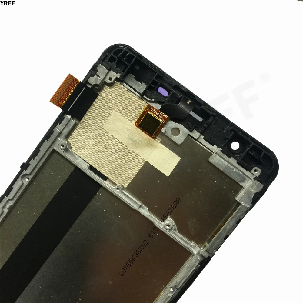 ЖК-экран с рамкой для DEXP Ixion MS255 ЖК-дисплей сенсорный экран дигитайзер стеклянная