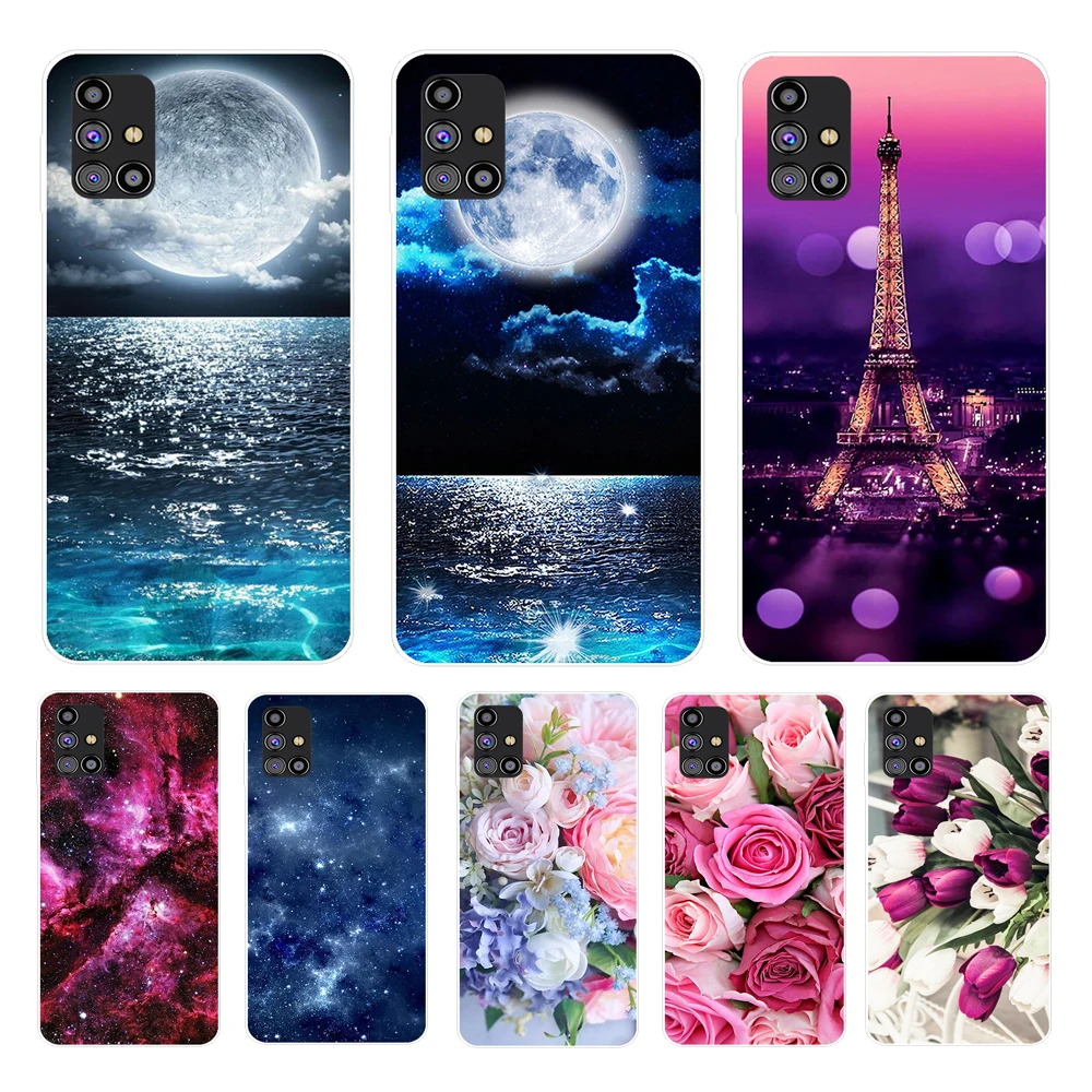 Чехол для Samsung M31s, мягкий силиконовый чехол из ТПУ на заднюю панель 6,5 дюйма для Samsung Galaxy M31S GalaxyM31S M 31S m317f m317, чехол, чехол