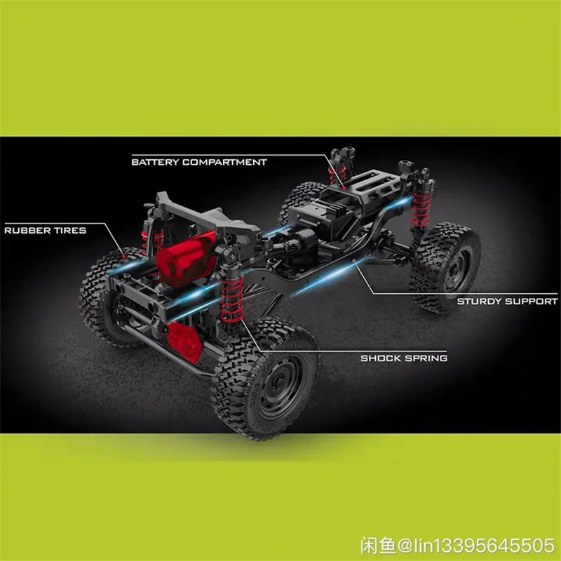 MN модель MN86K 1/12 комплект 2 4G 4WD несобранный G500 230 мм Колесная база гусеничный