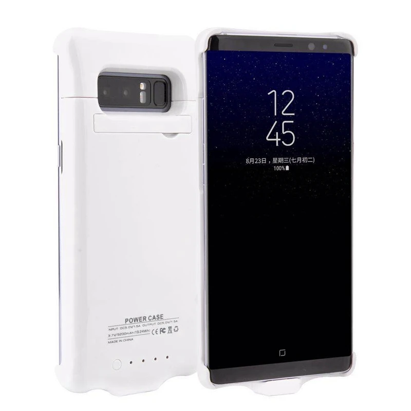 Чехол для аккумулятора для samsung galaxy note 8 5200mAh зарядное устройство чехол для samsung galaxy note 8 N9500 Bateria Externa de Celular чехлы