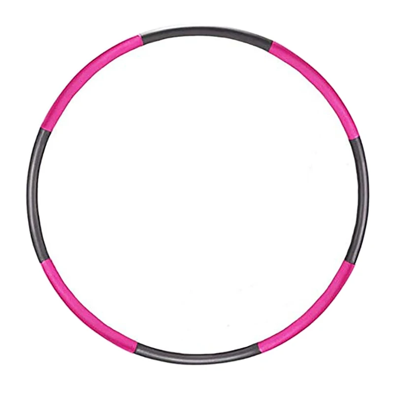 

Exercise Fitness Tool Thicker Foam Fitness Circle for Adults Kids, Sections Parts Assembled Detachable Adjustable