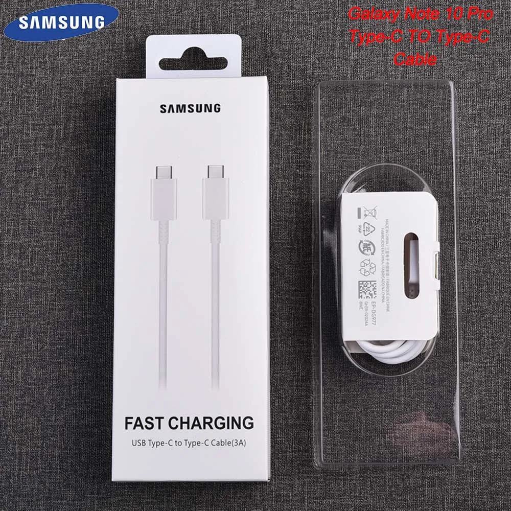 Кабель зарядный Samsung Galaxy Note 10 Pro/S20 USB 3 0 25 Вт PD Type C к кабель быстрой зарядки для Note10