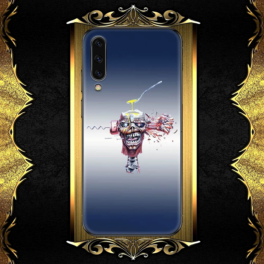 

Iron Heavy Metal Maide Band Phone Case Cover For Samsung Galaxy A7 9 8 10 20 20e 21 S 30 30S 31 41 50 50S 51 70 71 91 black