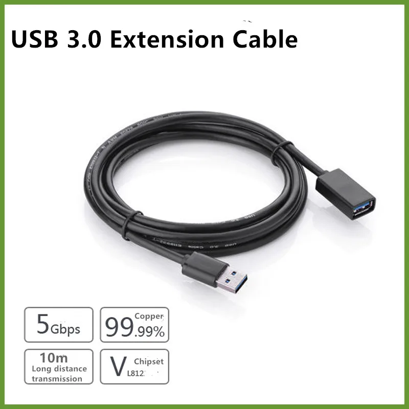 ULT-BEST USB к USB удлинитель(USB 3,0 удлинитель) для Oculus Rift, htc Vive, Playstation VR гарнитура и многое другое