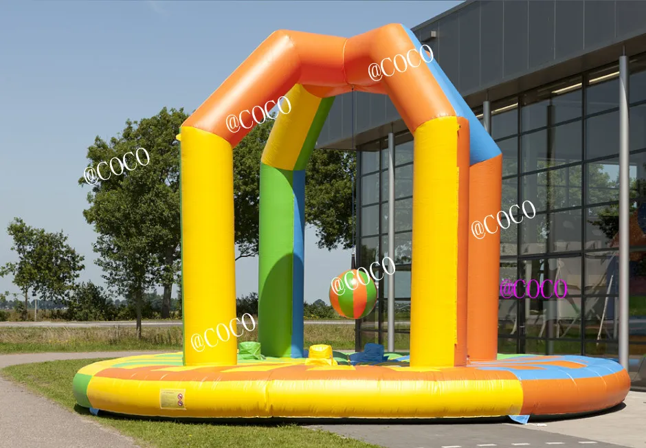 Бесплатная доставка воздушным транспортом до двери надувной эвакуационный мяч