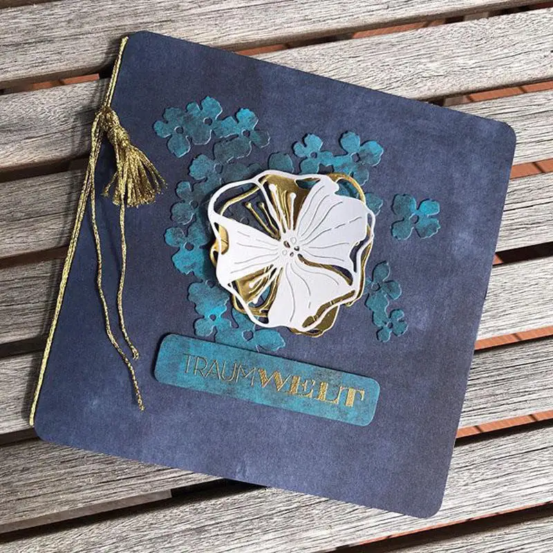 Лист лотоса новинка 2020 металлические режущие штампы для скрапбукинга ремесла