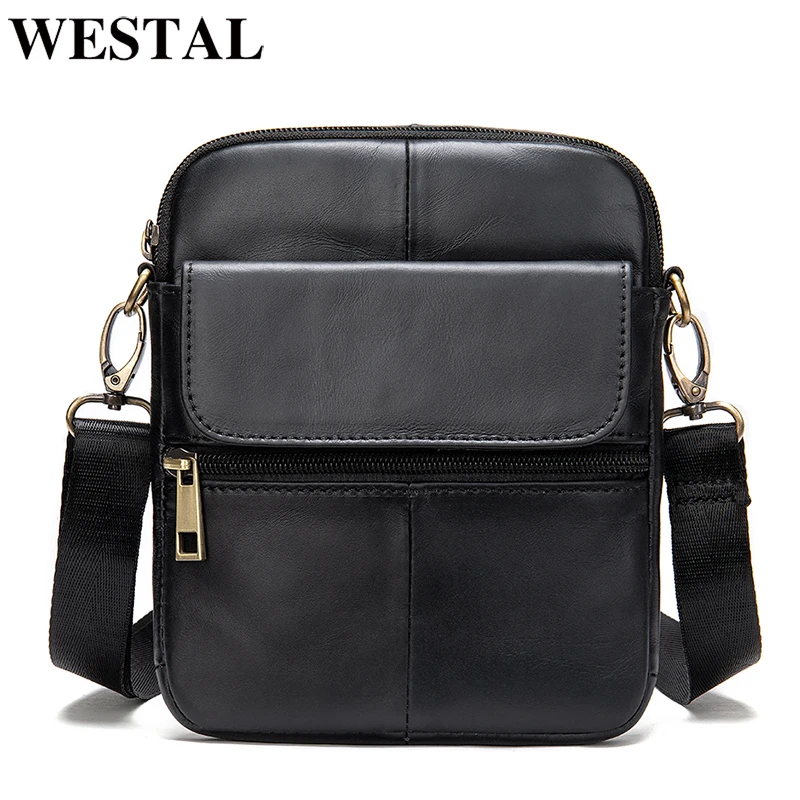 

Сумка-Кроссбоди мужская из кожи, с клапаном, 0505