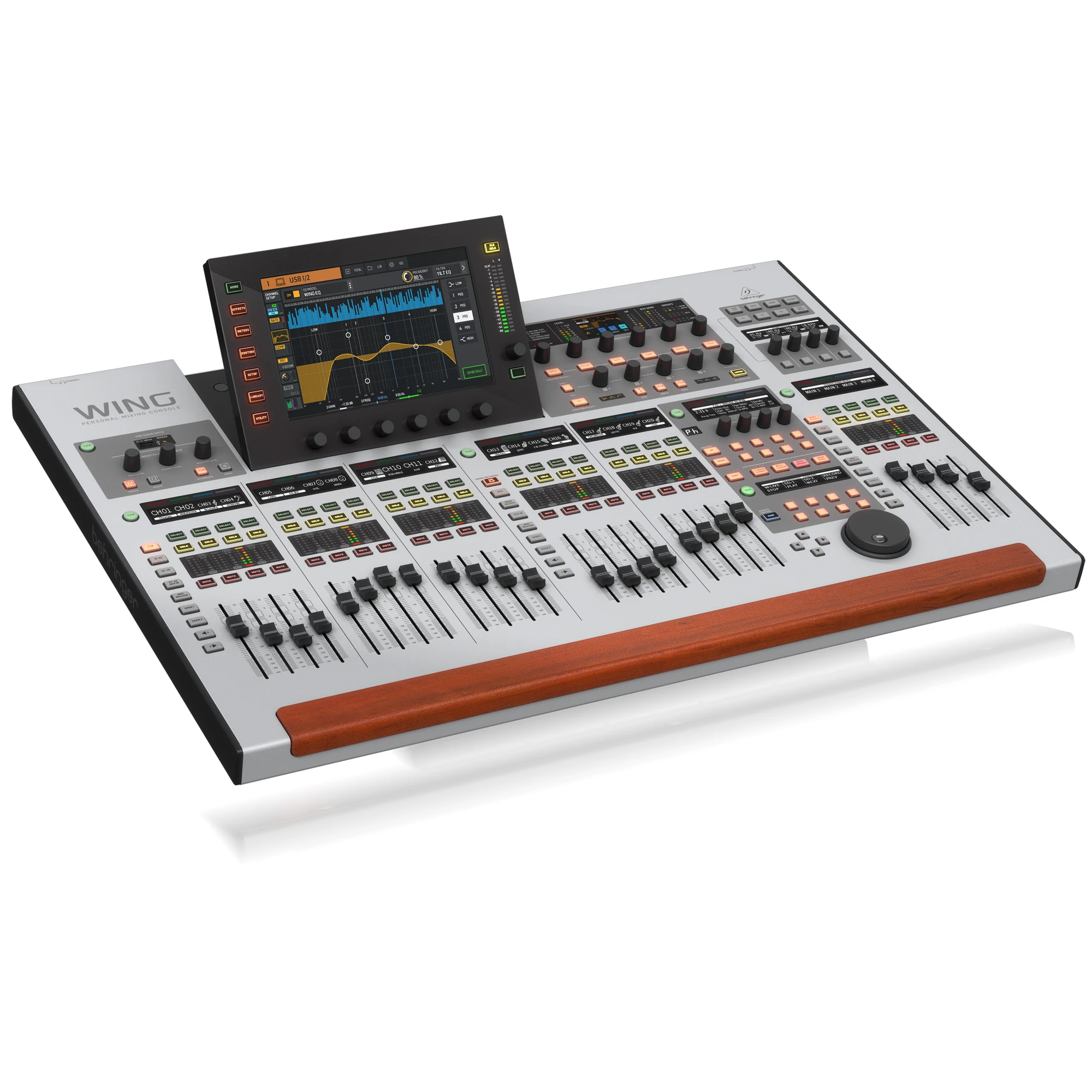 Behringer WING 48 канальный цифровой аудио микшер DJ микшерный пульт с DSP процессором