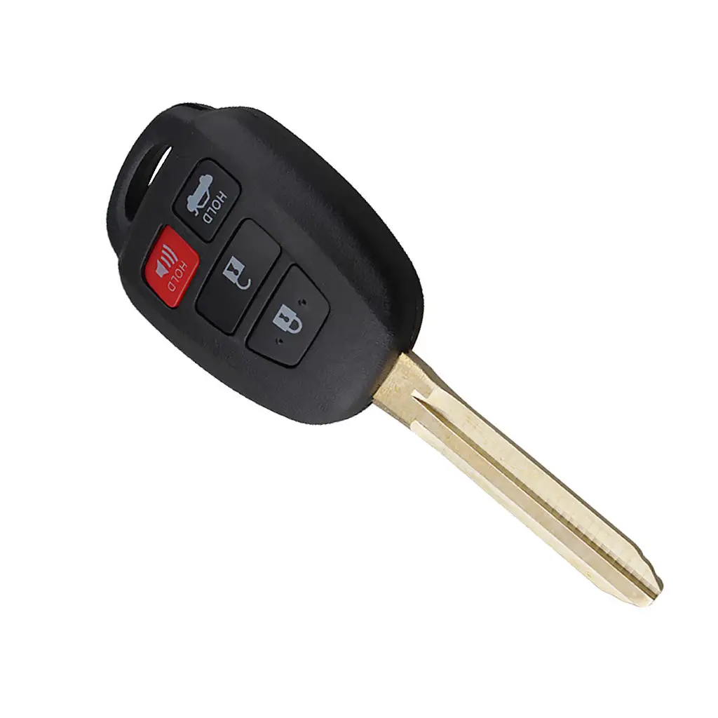 

Чехол для дистанционного ключа с электронной чипом для Toyota Camry 2012-2014, изготовлен из пластика и металла