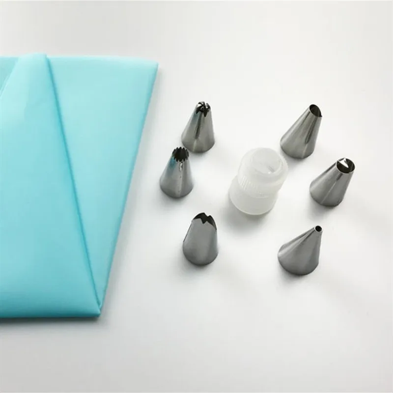 Набор инструментов для выпечки тортов из 8 цветов нержавеющей стали 6 шт. с