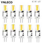 10 шт. без мерцания G4 Светодиодная лампа 12 В AC DC 2 Вт лампада Lampara LED G4 свет ampul 8led 2835SMD комнатный светильник Замена 20 Вт галогенная лампа