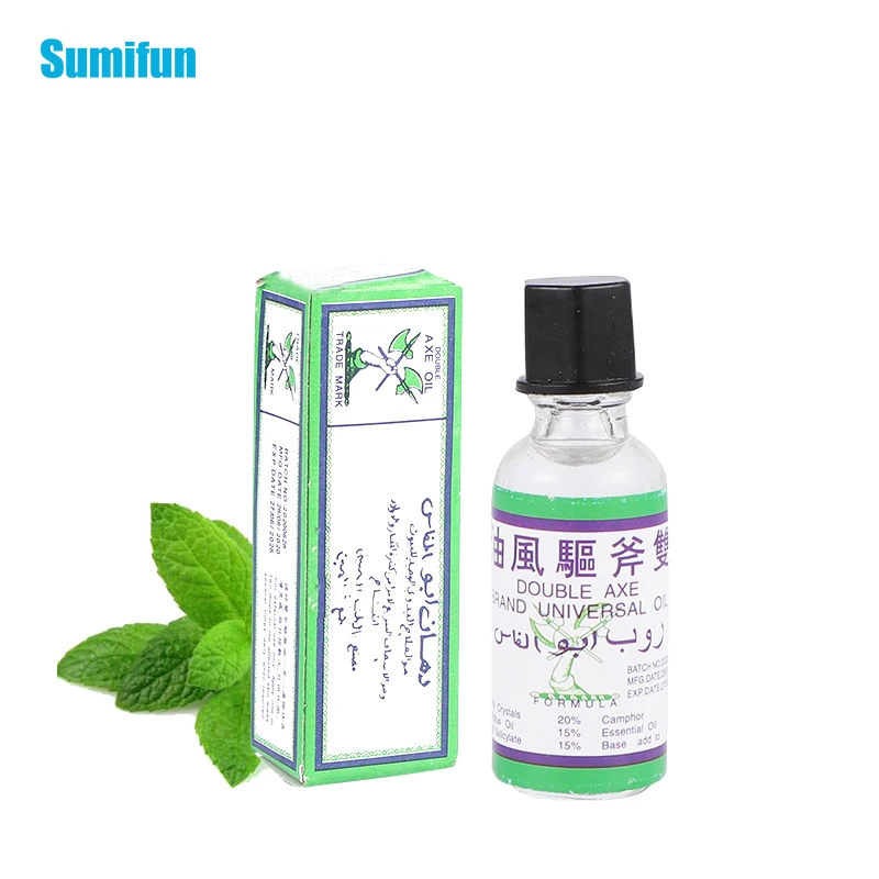 

3ml Mint Cooling Oil Cold Headache Dizziness Cream Mosquito Bites Muscle Pain Relief Body Massage Care Plaster