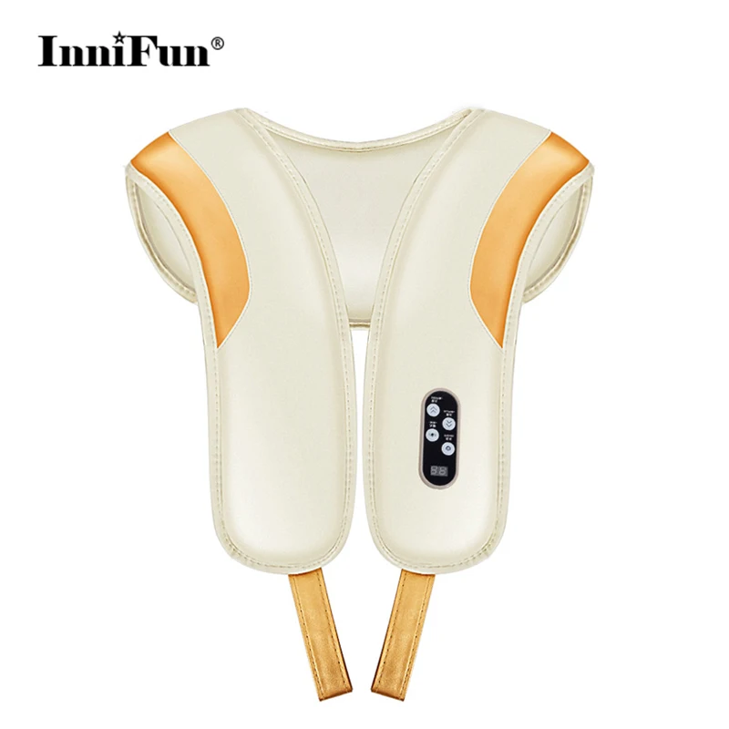 

Electric Massage Cape Neck And Back Massager Shiatsu Cervical Massager For Neck Back Massage Relieve Fatigue Massage Shawl