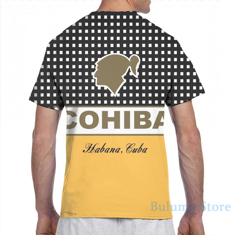 Футболка Cohiba Habana с изображением кубинской сигары для мужчин и женщин модная