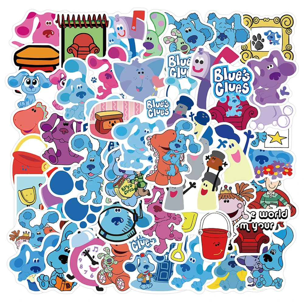 Pegatinas de animales de dibujos animados para ni&ntilde;os, calcoman&iacute;as de 10/30/50 Uds., para equipaje de guitarra, port&aacute;til, resistente al agua-2