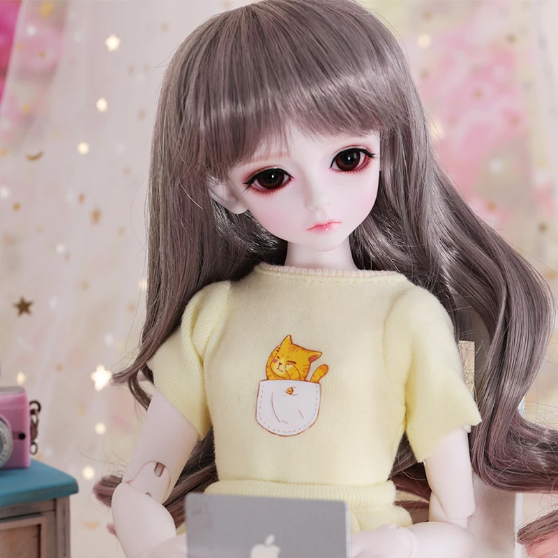 Специальная цена полный комплект 1/4 BJD/SD Модная стильная кукла bory для маленькой