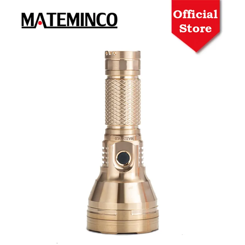 Миниатюрный медный светодиодный фонарик MATEMINCO MT35 SST40 Cree XHP50.2 перезаряжаемый