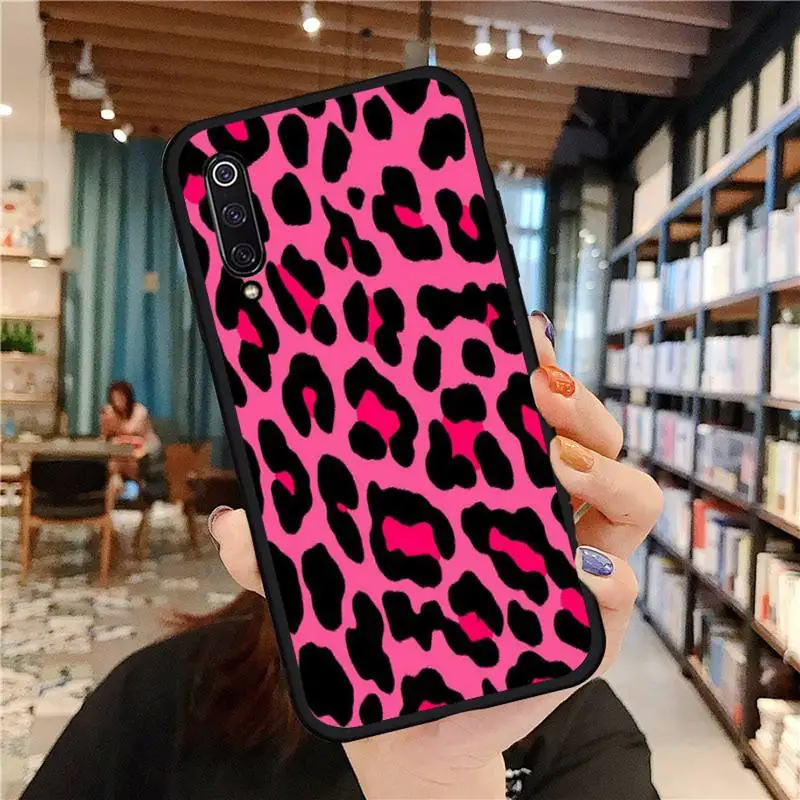 

Leopard Phone Case For Xiaomi Redmi mi note 7 8t 9 9t 9s 8 10 10t 11 pro lite K20 max 3