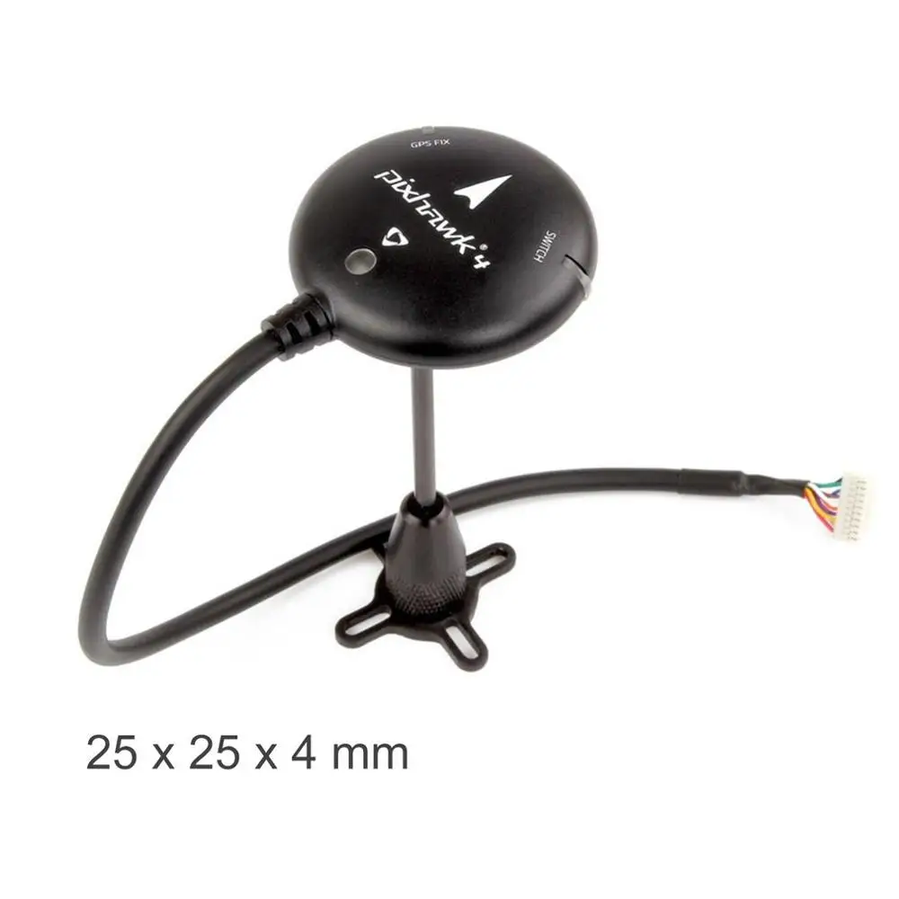 GPS модуль с компасом и светодиодным индикатором для контроллера полета Pixhawk 4