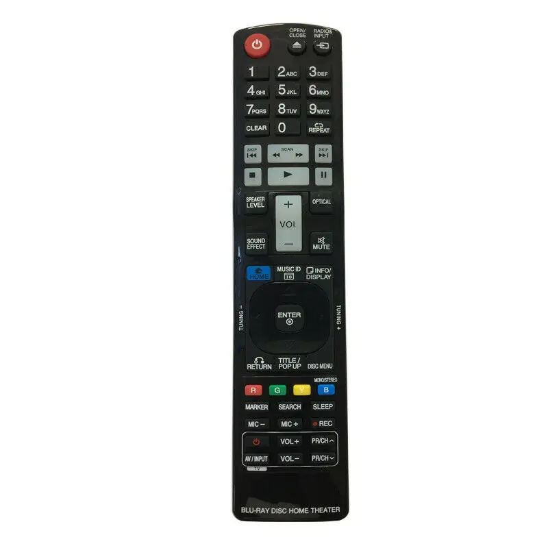 

New Remote Control Fit For LG DVD Home Theater System AKB73775604 AKB73655501 AKB73375501 HX906PA LHB755W BH9540TW