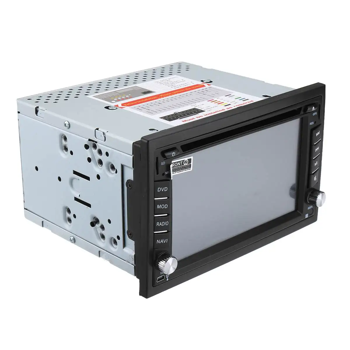 6,2 дюймов двойной 2DIN автомобильный стерео dvd-плеер bluetooth gps навигация HD USB ТВ камера TFT пульт дистанционного управления