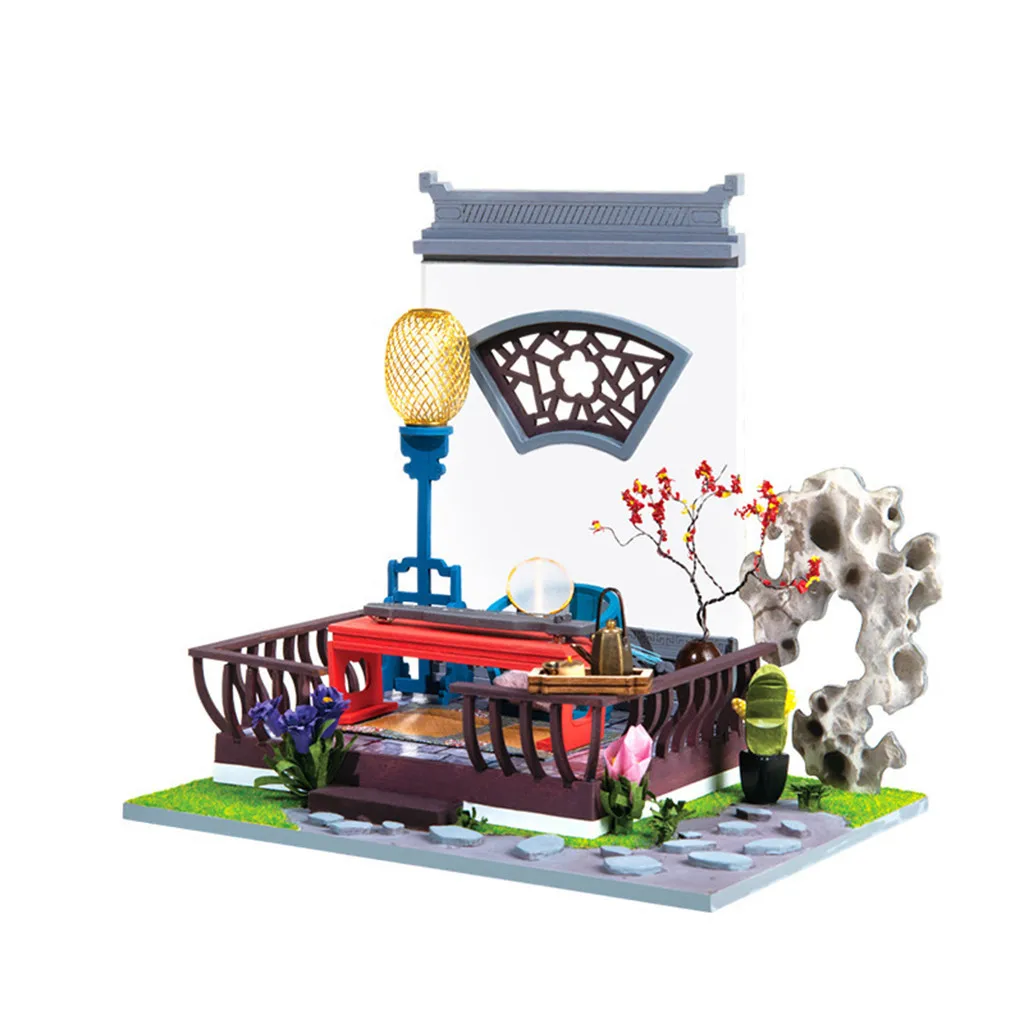 2019 игрушка для дома детей миниатюрный кукольный дом мебель старинного города