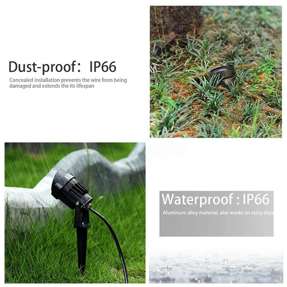 Светодиодный RGB прожектор уличное освещение для сада ландшафта стен двора дороги