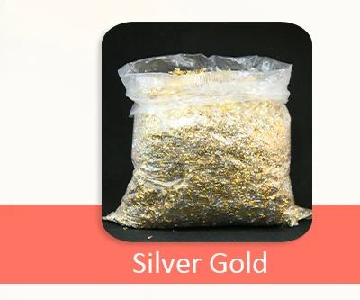 Имитация золотого листа хлопья для украшения ногтей золочение живопись искусство ремесла голубое золото фольга осколки 75 г/пакет Золотая фольга хлопья