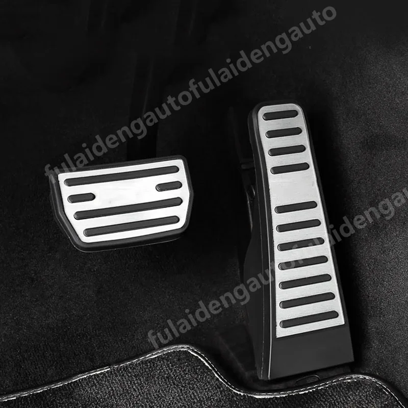 2pcs For Volvo XC60 2018-2021 Aluminum alloy Brake Accelerator Pedal Pad cover trim Auto internal accessories | Автомобили и