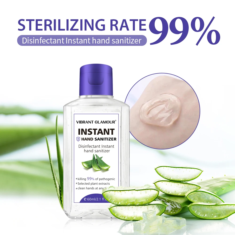 Живой гламур набор гелей для рук дезинфицирующее средство экстракт алоэ