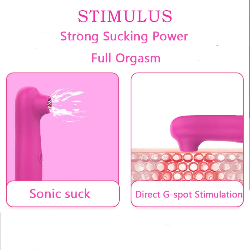 сексигрушки вибраторв для женщин Мощные всасывающие Вибраторы вакуумный