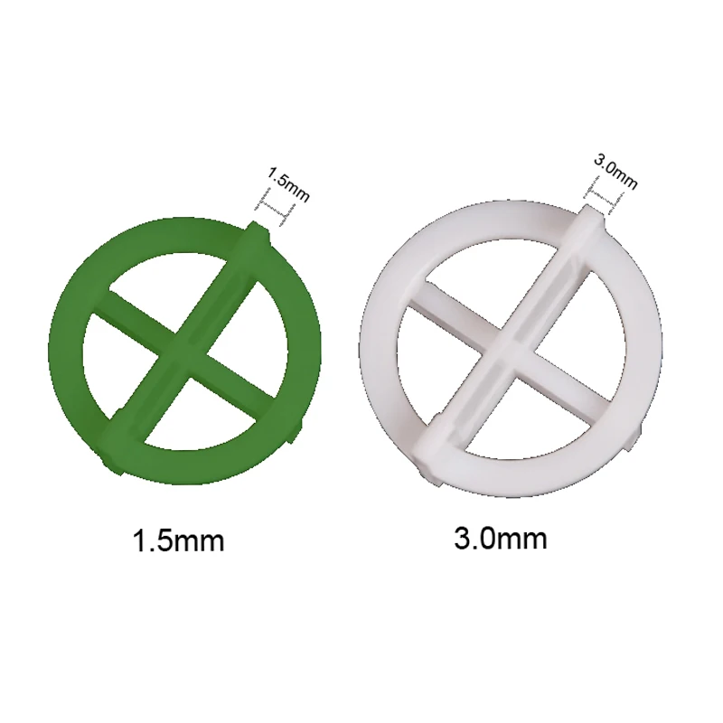 

100pcs/pack 1.5mm/2mm/3mm Tile Cross Wedge for Flooring Wall