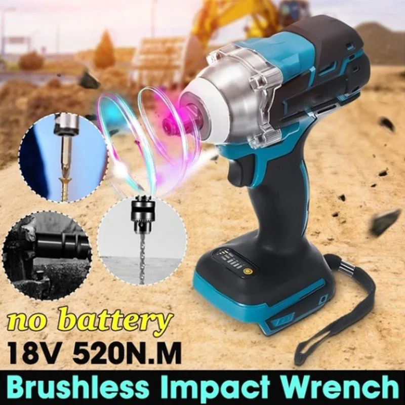 

Electric wrench rechargeable lithium electric wrench brushless lithium electric impact wrench rechargeable screwdriver pneumatic