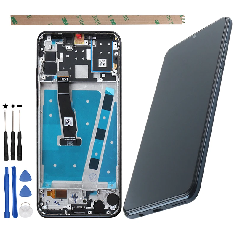 Цветной для Huawei P30 Lite ЖК-дисплей и сенсорный экран 6 15 ''для Nova 4e MAR-LX1M MAR-LX2