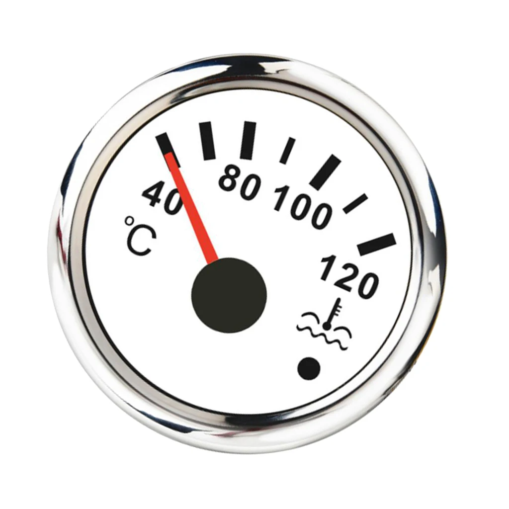 Автомобильный датчик температуры воды 2 дюйма 52 мм измеритель светодиодный