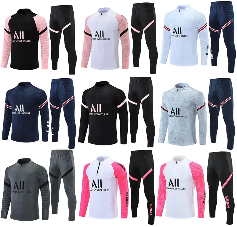 

Тренировочный костюм psg для мужчин и детей, модель 21 22, для бега 2022, 2021, мужской футбольный костюм