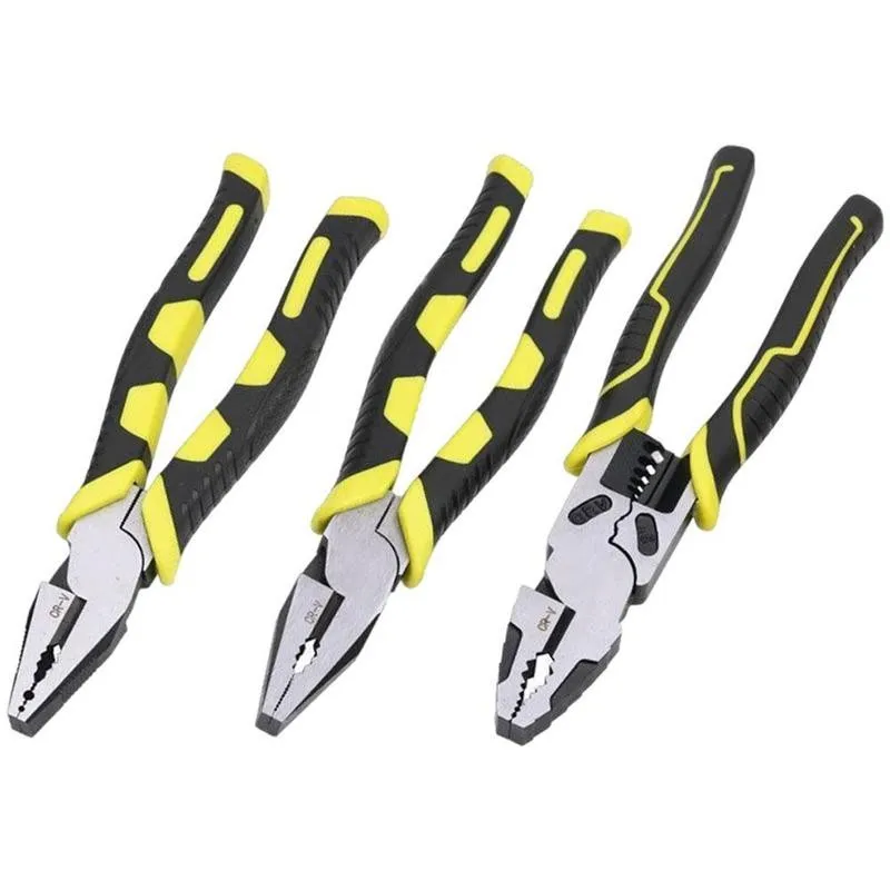 

Multitool Electrician Cable Wire Cutter Plier 8 9" Long Nose Plier Cutting Nippers Stripping Crimpping Multifunction Hand Tools