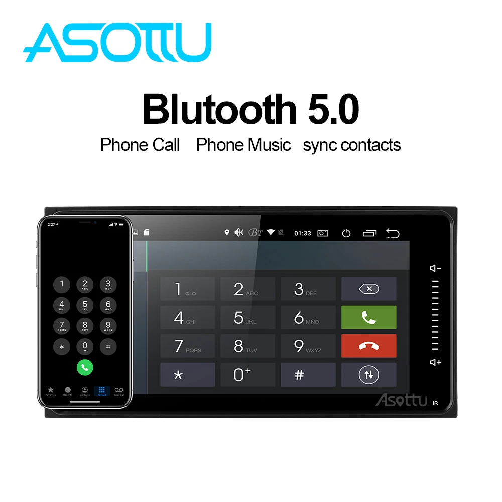 Asottu TO604 android 9 0 PX6 автомобильный dvd gps навигатор для Toyota Avalon AVanza Celica camry corolla